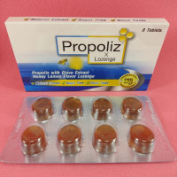 Пастилки для рассасывания от боли в горле Propoliz X Lozene