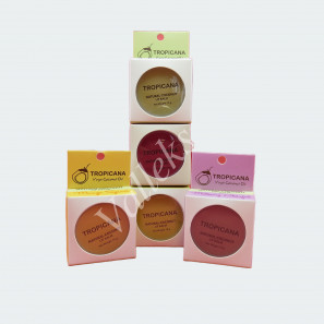 Натуральный бальзам для губ на основе кокосового масла Tropicana Natural Coconut Lip Balm, 10 гр