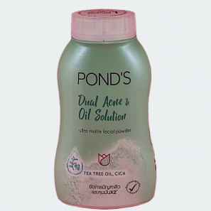 Ультраматирующая пудра Ponds для жирной и проблемной кожи Dual Acne, 50гр.