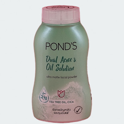 Ультраматирующая пудра Ponds для жирной и проблемной кожи Dual Acne, 50гр.