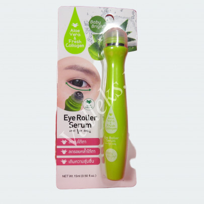 Сыворотка для глаз с коллагеном, алоэ-вера и гиалуроновой кислотой Baby Bright, 15 мл