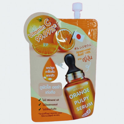 Сыворотка для лица с витамином С Mistine Orange Pulpy Serum, 8 мл 