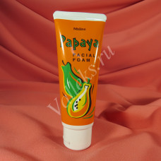 Пенка для умывания с папайей для зрелой кожи лица Mistine  Papaya Facial Foam, 100 мл 