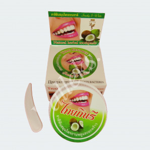 Твердая зубная паста кокосовая Thai Kinaree Coconut Extract Herbal Clove Toothpaste, 25гр.