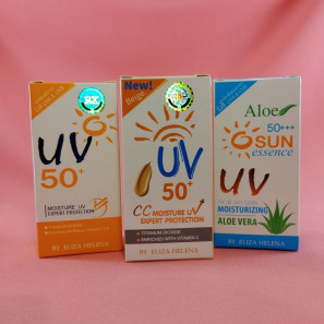 Увлажняющий солнцезащитный крем для лица UV 50+ ELIZA HELENA moisture uv expert protection, 30 гр