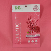Гидрогелевая маска для лица с полимолочной кислотой и астаксантином Baby Bright