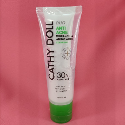 Пенка для умывания с мицеллярным бустером Anti Acne Cathy Doll