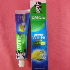 Натуральная зубная паста Свежий лимон Darlie All Shiny White Lemon Mint, 140 гр Натуральная зубная паста Свежий лимон Darlie All Shiny White Lemon Mint, 140 гр